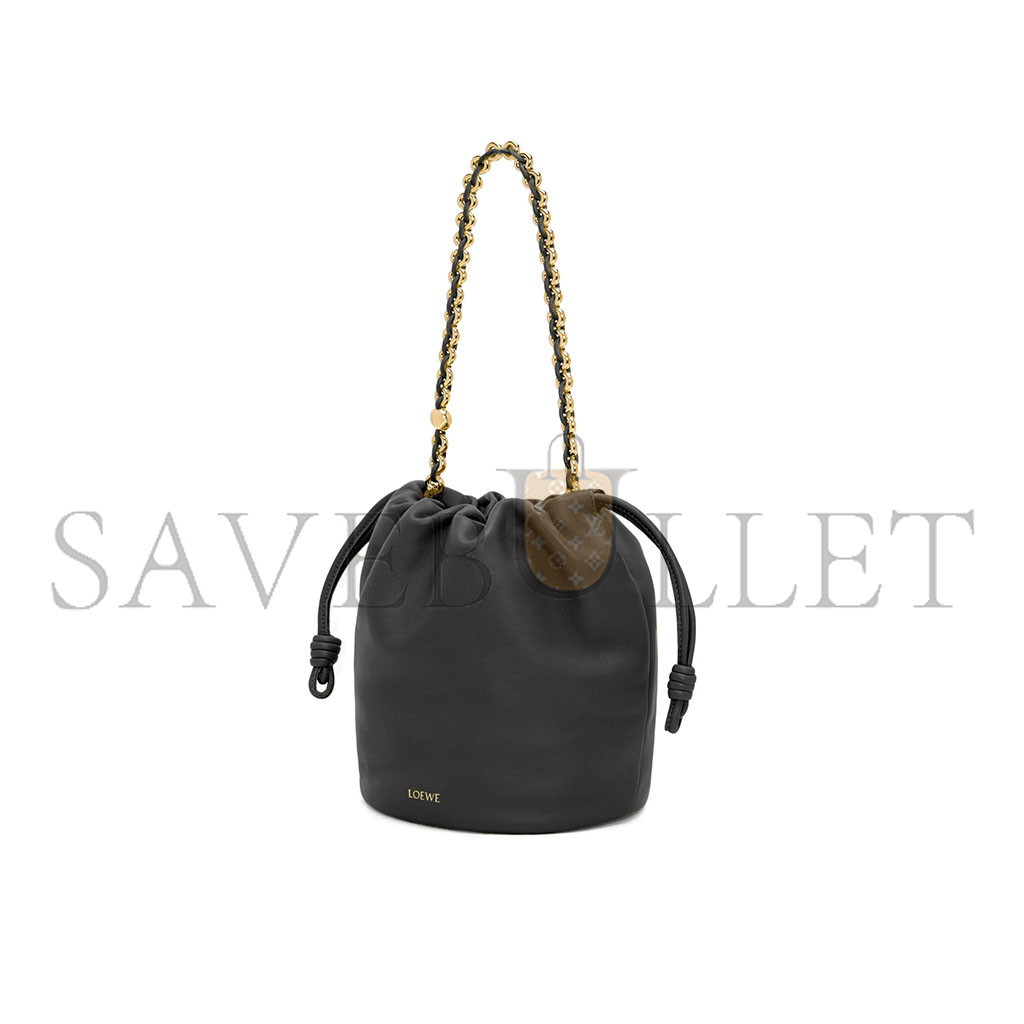 LOEWE FLAMENCO PURSE BUCKET IN MELLOW NAPPA LAMBSKIN 0011054673 (32X24X17cm)